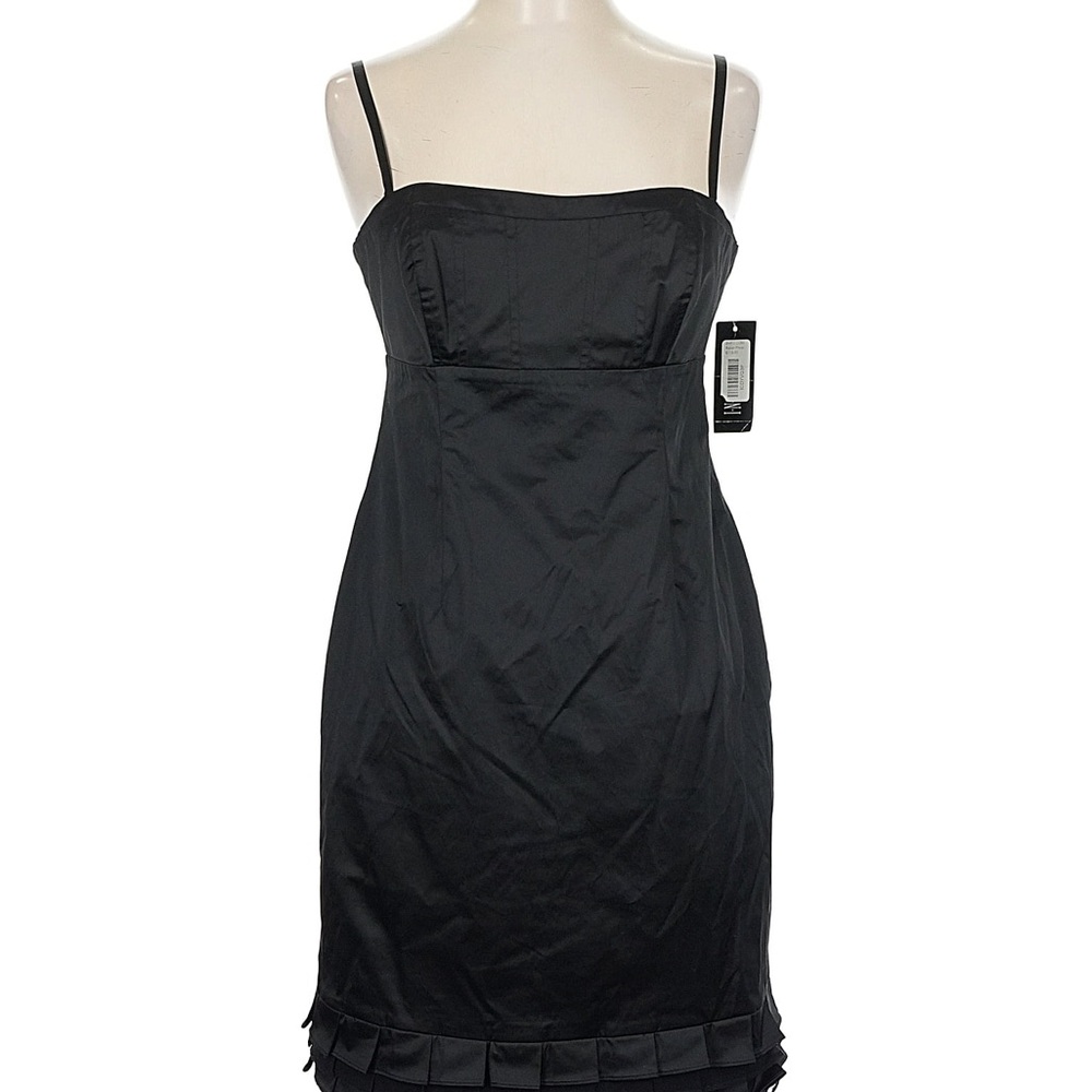 NWT INC International Concepts Size 6 Black Mini Dress